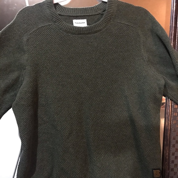 knit green sweater - Picture 4 of 6